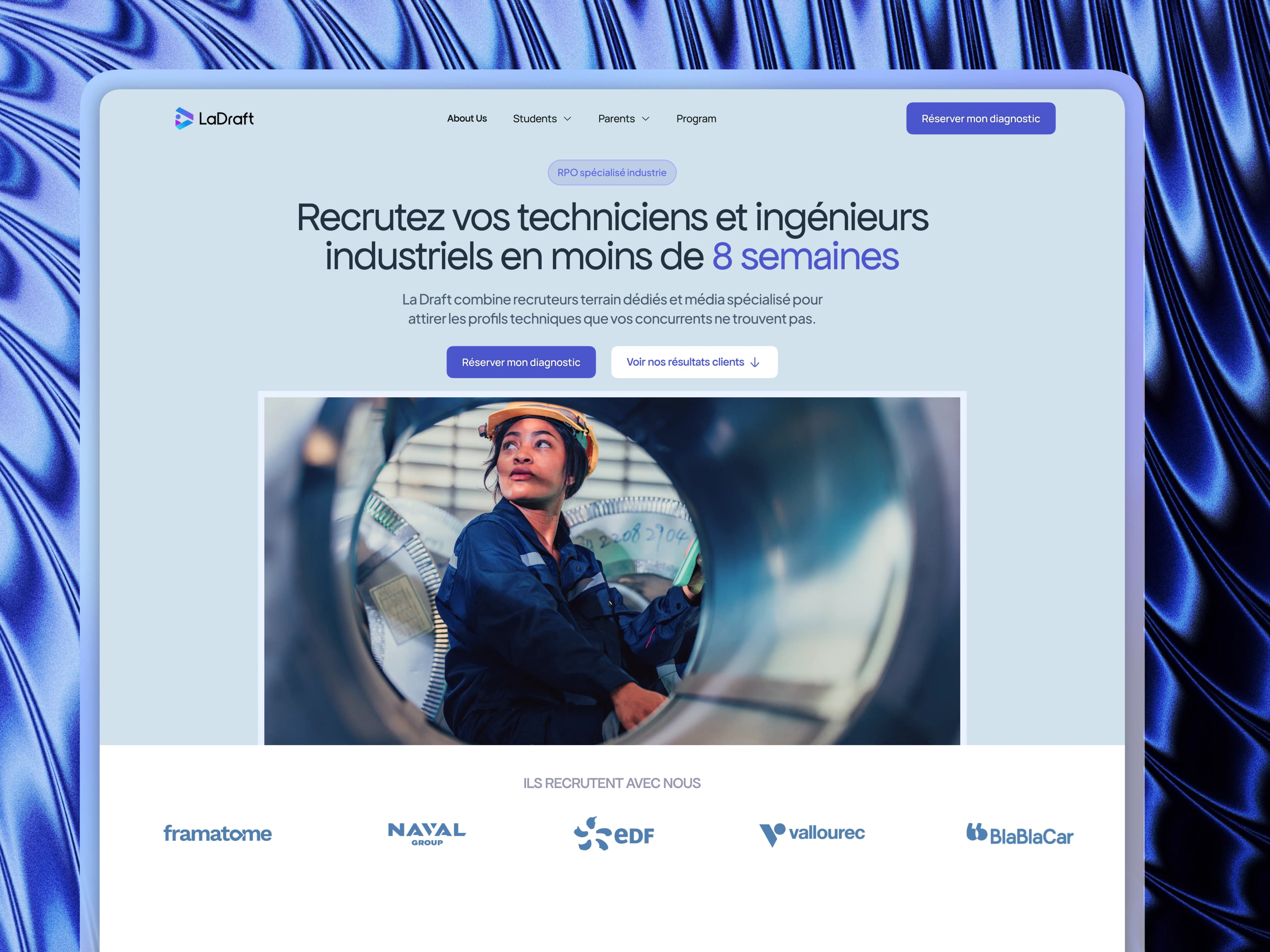 Vue principale La Draft